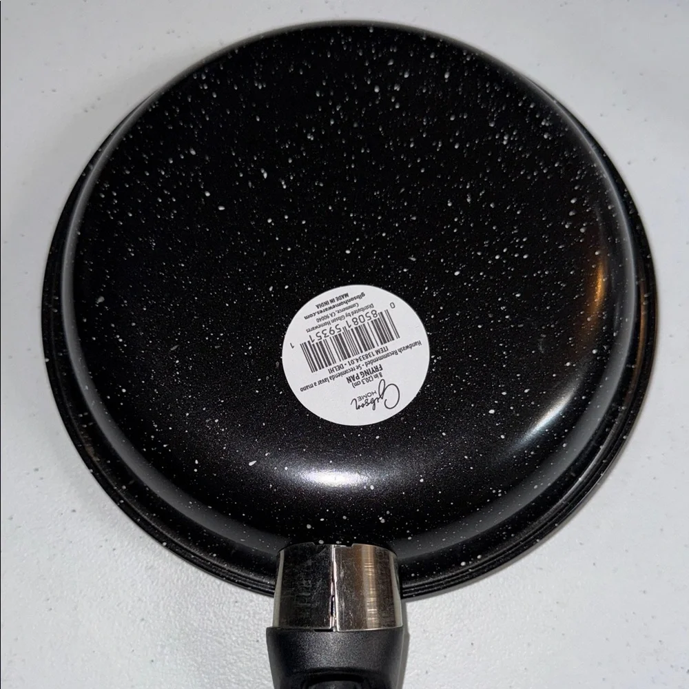 Gibson Black and White Speckled Nonstick‎ Frying Pan